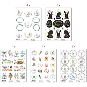 Produktbild für Sticker Zweckform 51014, Z-Design Set Ostern