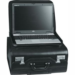 Produktbild für Pilotenkoffer Alassio San Remo 45030, schwarz, 25 Liter