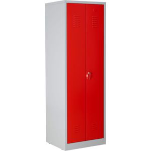 Produktbild für Mehrzweckschrank G-Office CLC/FD.1860, abschließbar, rot