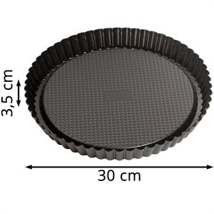 Produktbild für Backform Kaiser Classic, Obstbodenform, aus Stahl
