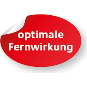 Produktbild für Bewertungspunkte Zweckform 3859, 19 mm, rot