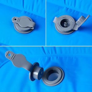Produktbild für Isomatte vidaXL 4007120, blau, aufblasbar