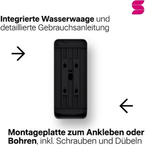Produktbild für Toilettenpapierspender Satino Hyginity, 333425, BT1