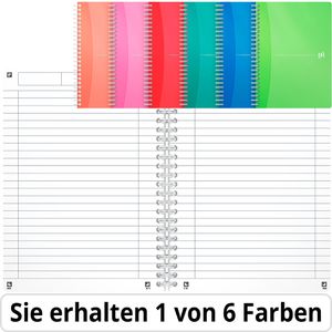 Produktbild für Collegeblock Oxford 100104780 Office MyColours A5