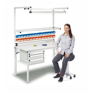 Produktbild für Arbeitstisch Treston TPH712, höhenverstellbar