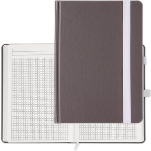 Notizbuch Geiger Organic-Book, recycling, grau, A5