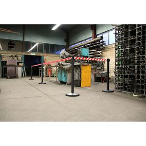 Produktbild für Personenleitsystem ALLROUNDLINE ALA 10, schwarz