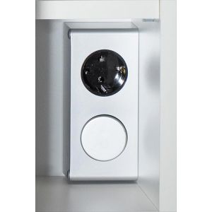 Produktbild für Spiegelschrank Posseik MDF, weiß