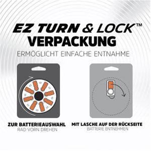 Produktbild für Hörgerätebatterie Energizer 10