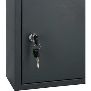 Produktbild für Briefkasten SafePost ScanPro 960 RAL 7016 anthrazit, aus Stahl