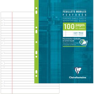 Produktbild für Ringbucheinlagen Clairefontaine 1733C, A4