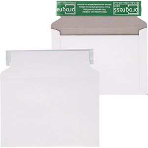 Produktbild für Versandtaschen progress Premium PP V07.02 weiß, B5