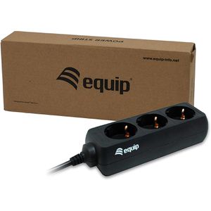 Produktbild für Steckdosenleiste Equip mit 1,1m Kabel