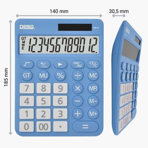 Produktbild für Taschenrechner DESQ New Generation Large 30110.16, hellblau