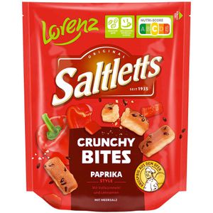 Cracker Lorenz Saltletts Crunchy Bites Paprika Style
