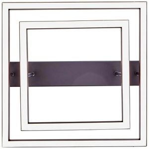 Produktbild für Deckenleuchte Brilliant Ranut, schwarz, LED