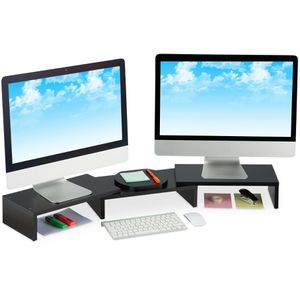 Produktbild für Monitorständer Relaxdays 10039881, Holz