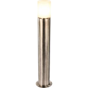 Produktbild für Wegeleuchte SLV Rox Acryl 90, silber, mit 230 V Netzstrom