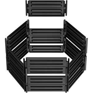 Produktbild für Komposter Garantia Air-King, schwarz, aus Kunststoff