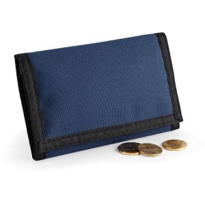 Produktbild für Portemonnaie BagBase BG40, dunkelblau, aus Polyester