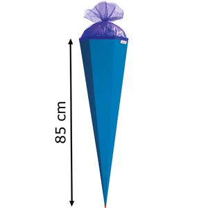 Produktbild für Schultüte Roth 668533, Rohling, ultramarinblau