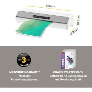 Produktbild für Laminiergerät Fellowes Amaris, mit 6 Rollen, A3