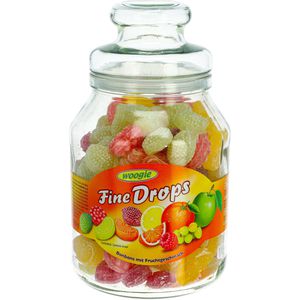Woogie Fruchtbonbons Fine Drops Fruchtmix, 966g