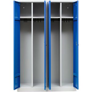 Produktbild für Spind G-Office WRC/4.18117.V2, Doppelspind, blau