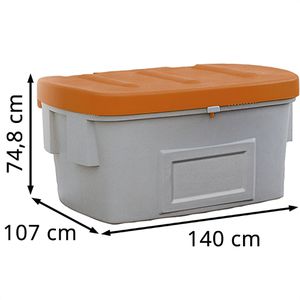 Produktbild für Streugutbehälter asecos 13369, 550 Liter