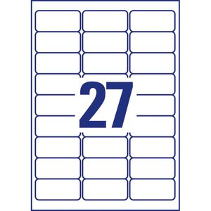 Produktbild für Sicherheitsetiketten Zweckform L6114-20, weiß
