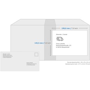 Produktbild für Universaletiketten Herma 10020, weiß