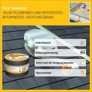 Produktbild für Bitumenband Sika MultiSeal, grau