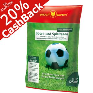 Rasensamen Wolf-Garten LG 125 Sport- & Spielrasen