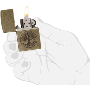 Produktbild für Feuerzeug Zippo Tree of Life