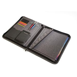 Produktbild für Schreibmappe Wedo 58354412, College, grau, Polyester