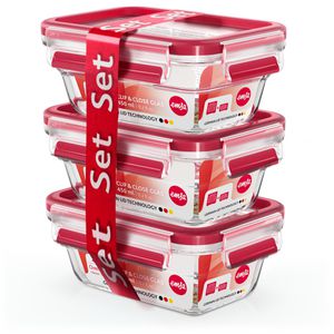 Produktbild für Frischhaltedose Emsa Clip&amp;Close N1051100, aus Glas