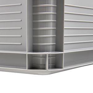 Produktbild für Eurobox Keeeper Robert, grau, 45 Liter, lebensmittelecht