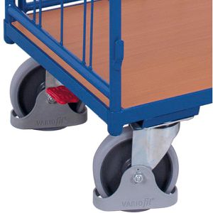 Produktbild für Etagenwagen VARIOfit sw-800.304, 3 Gitterwände