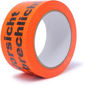 Produktbild für Packband gws Premium, PVC, Vorsicht zerbrechlich