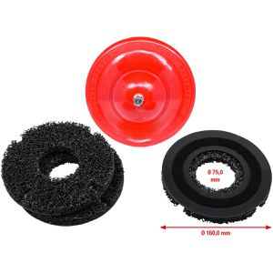 Produktbild für Radnabenschleifer KS-Tools 100.5070, 6-kant 11 mm, 4-teilig