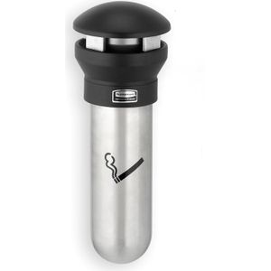 Produktbild für Aschenbecher Rubbermaid Infinity, silber, für Outdoor
