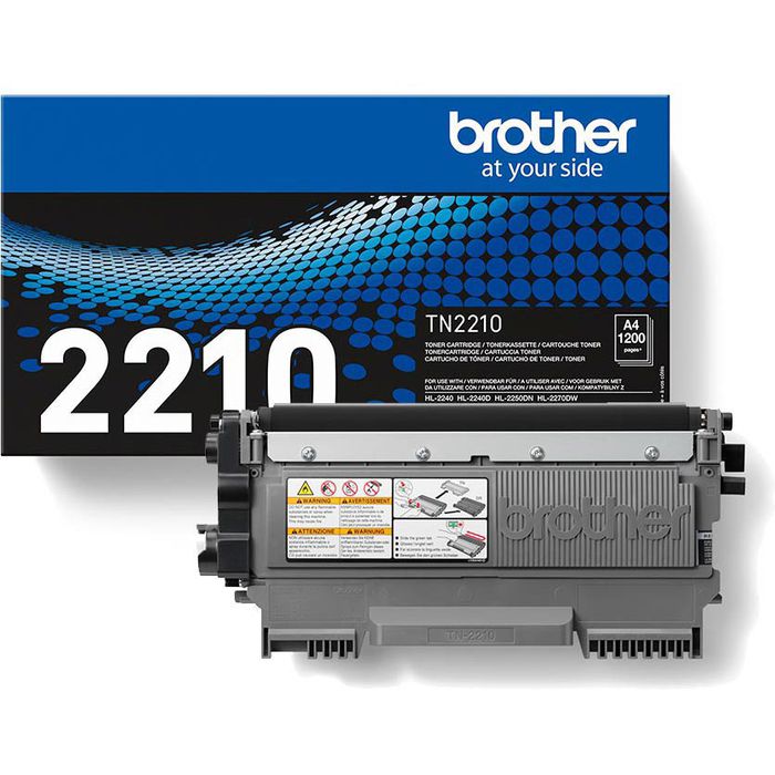 Brother Tn 2210 Schwarz Original Toner 1200 Seiten Böttcher Ag