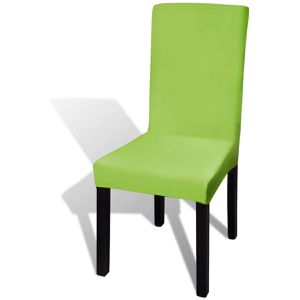 Produktbild für Stuhlhusse vidaXL 131427, elastisch, grün