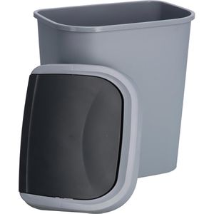 Produktbild für Mülleimer Curver Allibert Mistral Swing, hellgrau