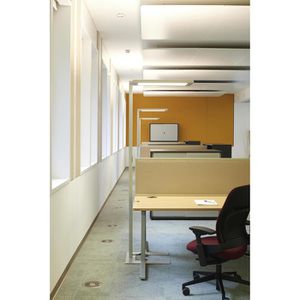 Produktbild für Stehlampe Waldmann Lavigo, LED, silber, 203,5 cm
