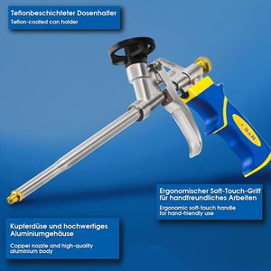 Produktbild für Schaumpistole S&amp;R 279.180.100 Dosierpistole