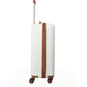 Produktbild für Koffer Travelite Bali weiß / cognac
