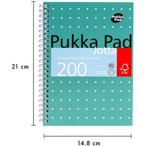Produktbild für Collegeblock Pukka-Pad Metallic Jotta, JM021, A5
