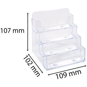 Produktbild für Visitenkartenhalter Exacompta 71158D Exacryl