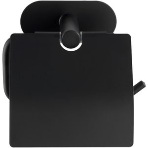 Produktbild für Toilettenpapierhalter Wenko Orea Black, schwarz